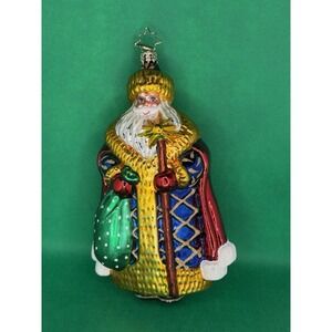 Vintage 1999 Christopher Radko St. Petersburg Russian Santa Father Christmas